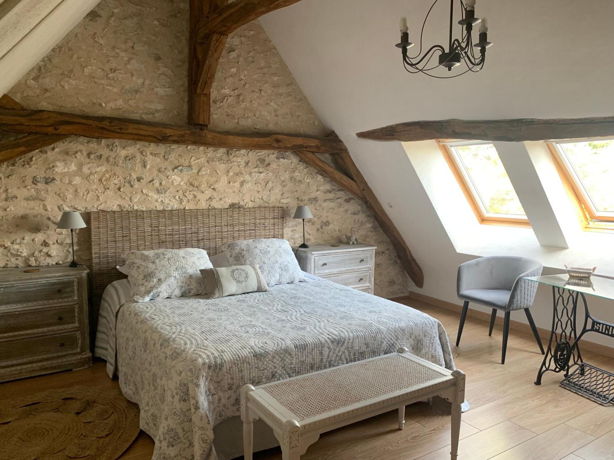 Bed and Breakfast La Bihourderie Azay-sur-Indre Exterior foto